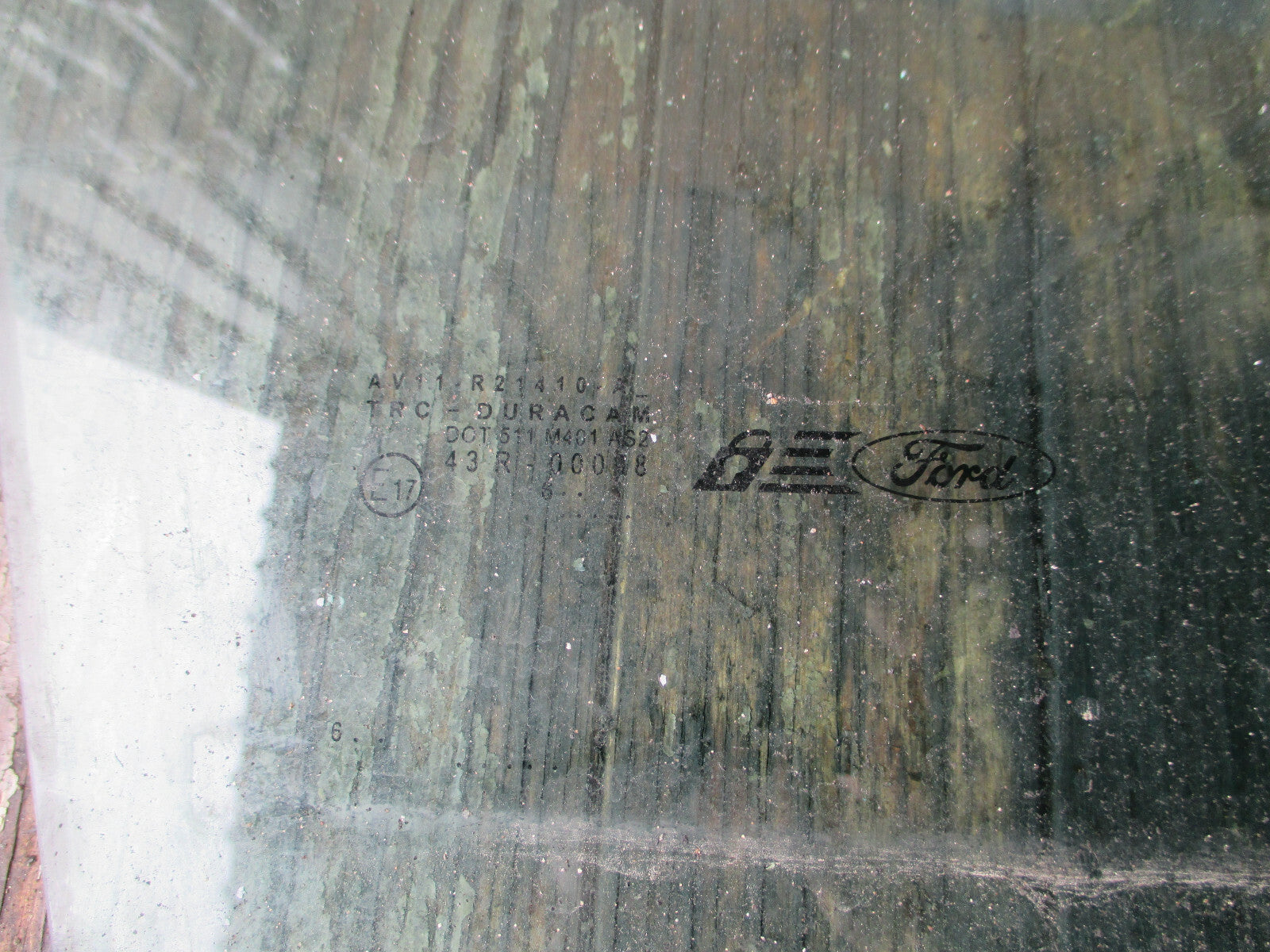 FORD B MAX 2017 OSF DRIVER SIDE FRONT DOOR WINDOW GLASS