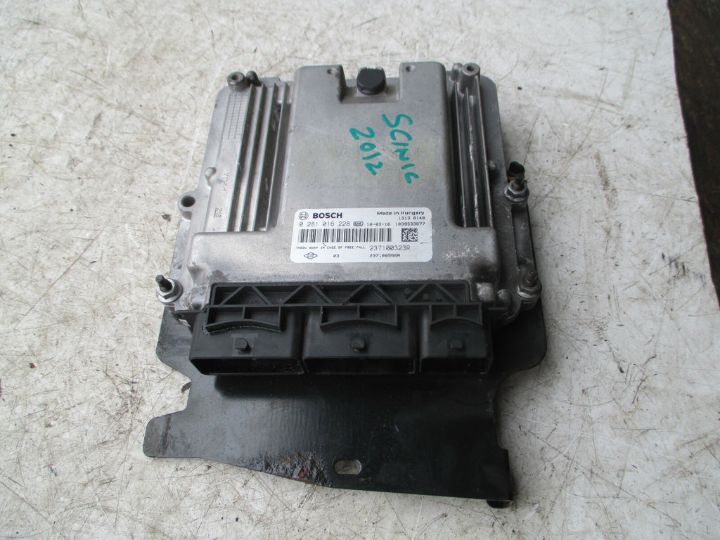 RENAULT SCENIC MK3 2012 ECU ENGINE CONTROL MODULE UNIT 237100323R