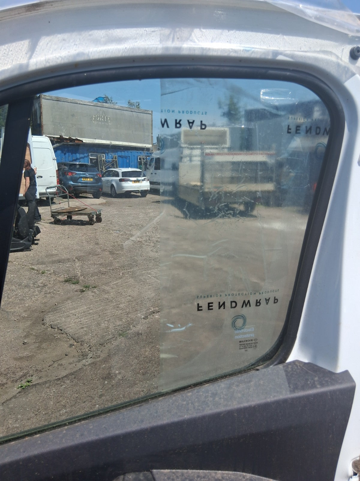 2025 RENAULT TRAFIC X82 MK3 OSF DRIVER SIDE FRONT RIGHT WINDOW GLASS