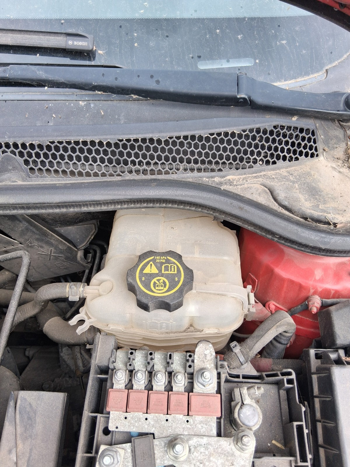 2015 VAUXHALL ASTRA J COOLANT WATER EXPANSION TANK RESERVOIR