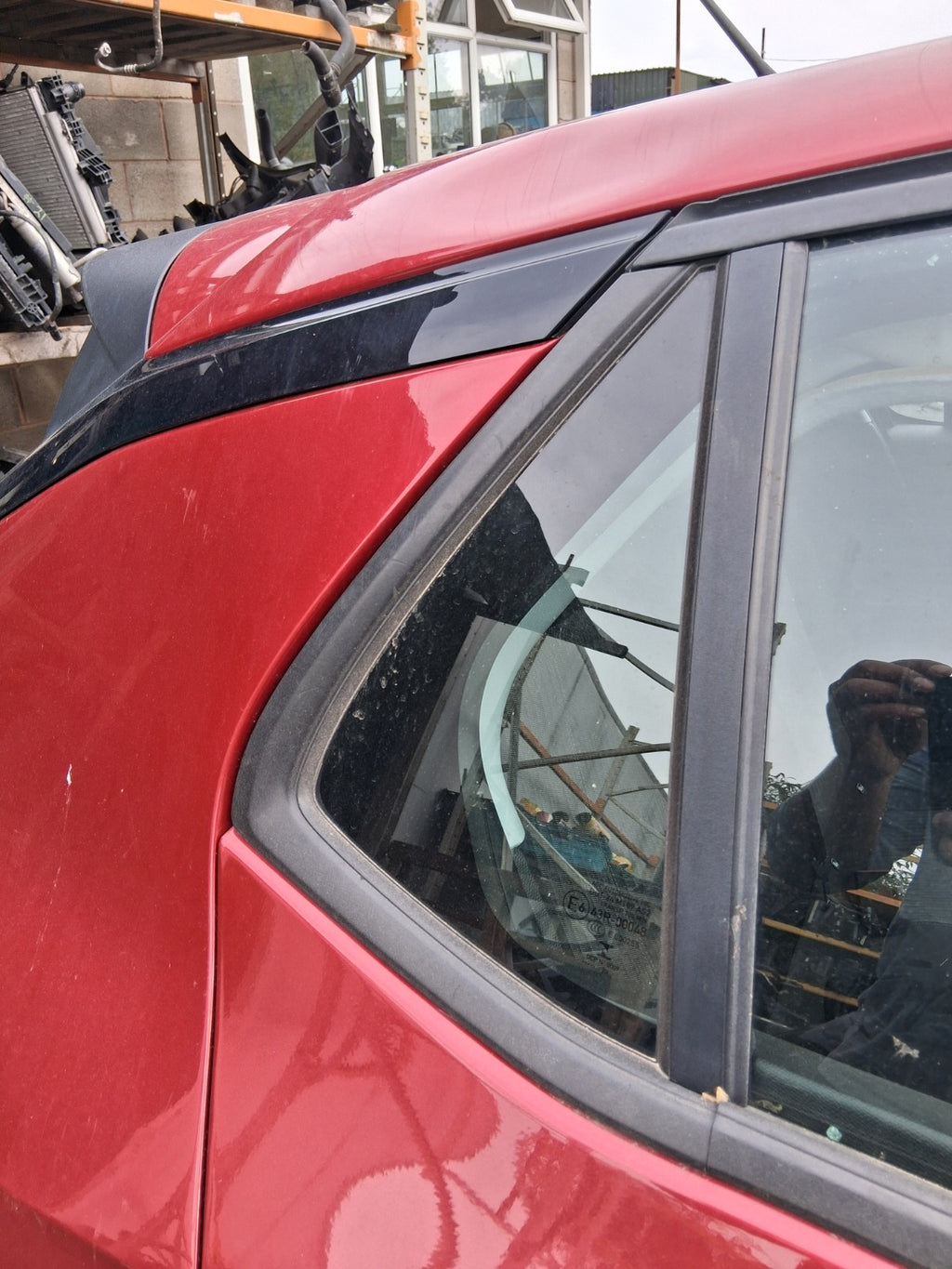 2020 VAUXHALL CORSA F HATCH OSR DRIVER SIDE REAR QUARTER WINDOW GLASS