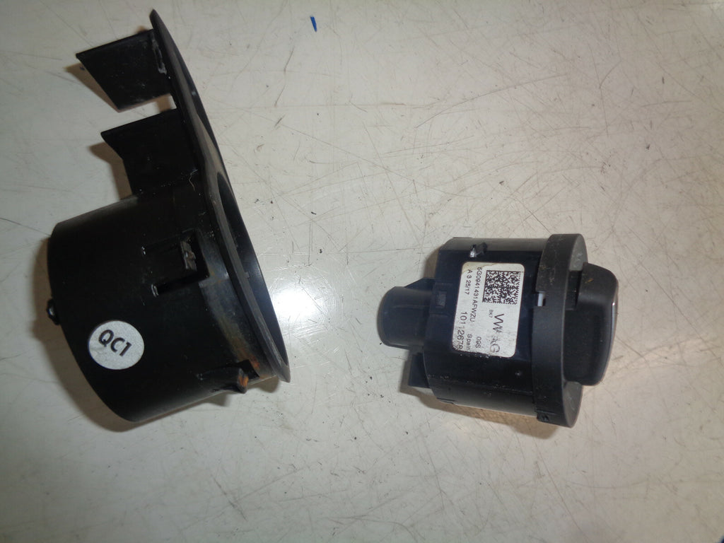 VW VOLKSWAGEN POLO 6R 2017 MK5 AUTO HEADLIGHT FOG LIGHT LAMP SWITCH 5G0941431AF