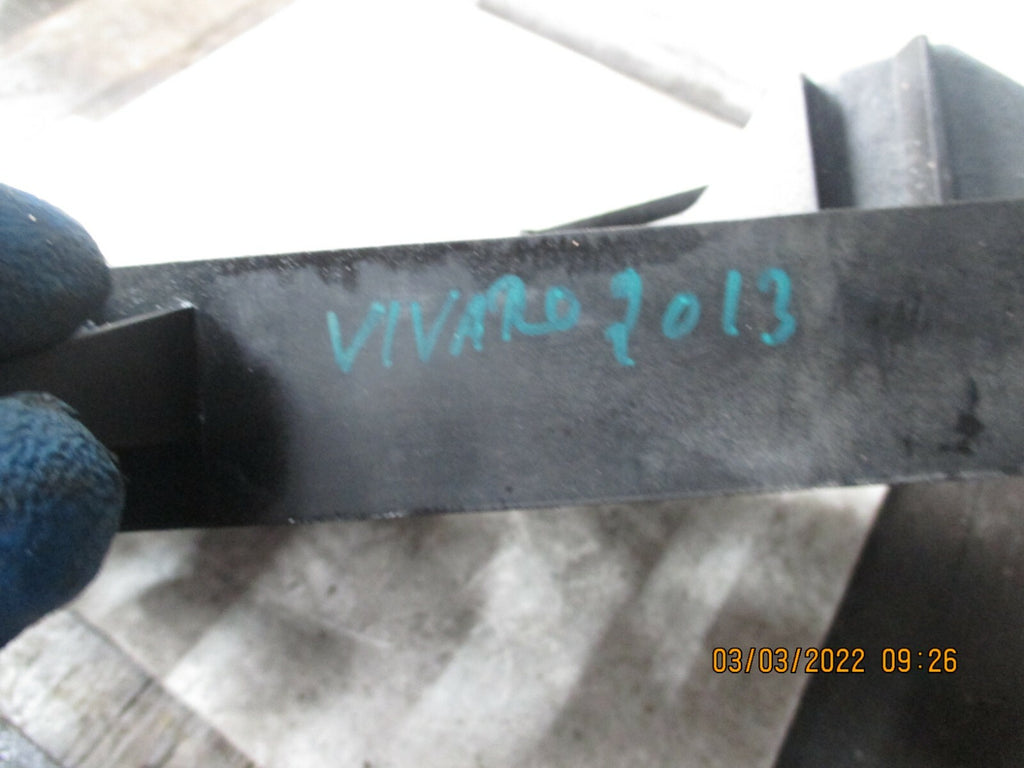 VAUXHALL VIVARO 2013 2.5 DIESEL RAD RADIATOR FAN FANS DAMAGED