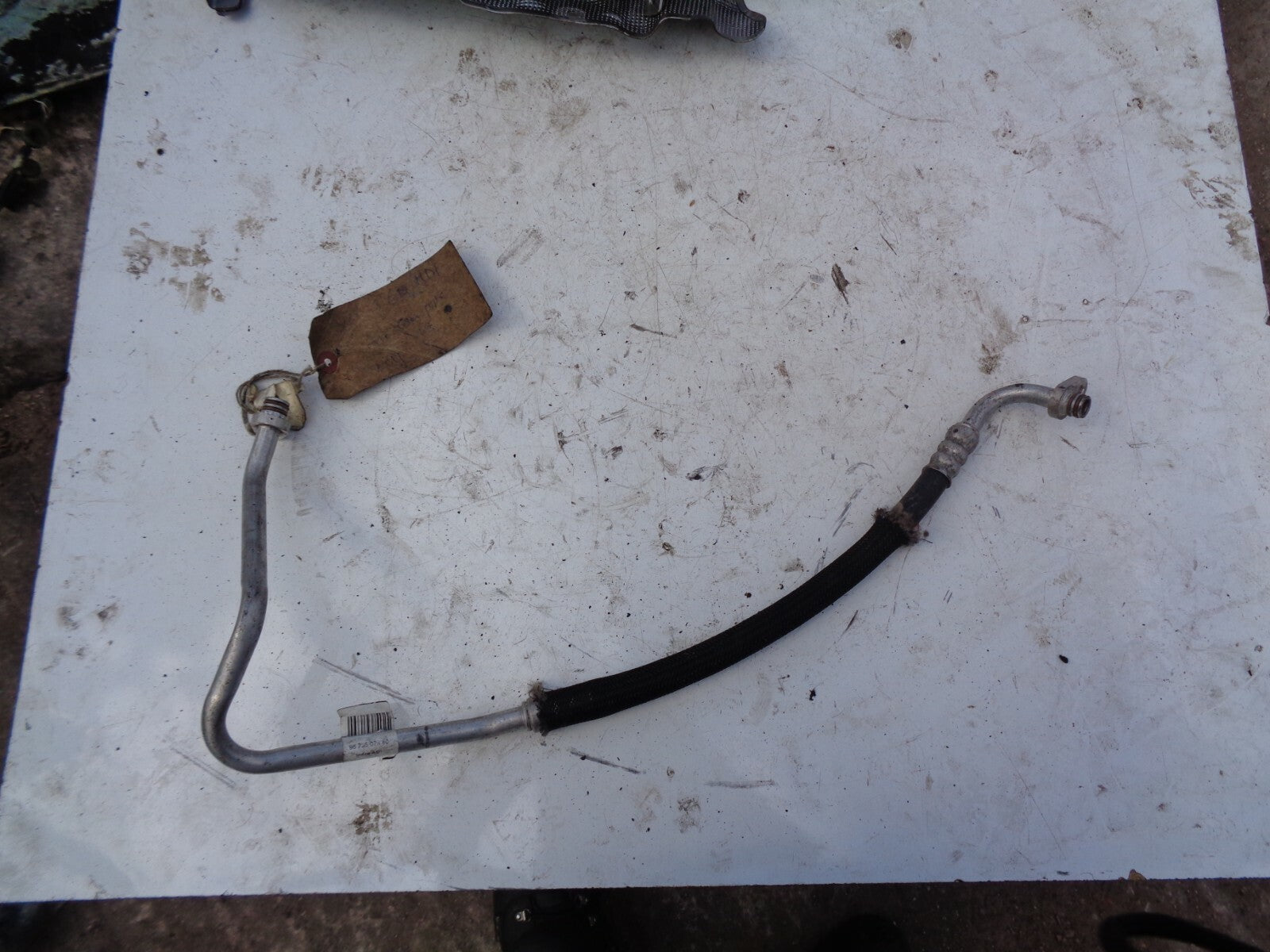 PEUGEOT 508 1.6 DIESEL 2011 AIR CON CONDITIONING METAL HOSE PIPE LINE 9673507380