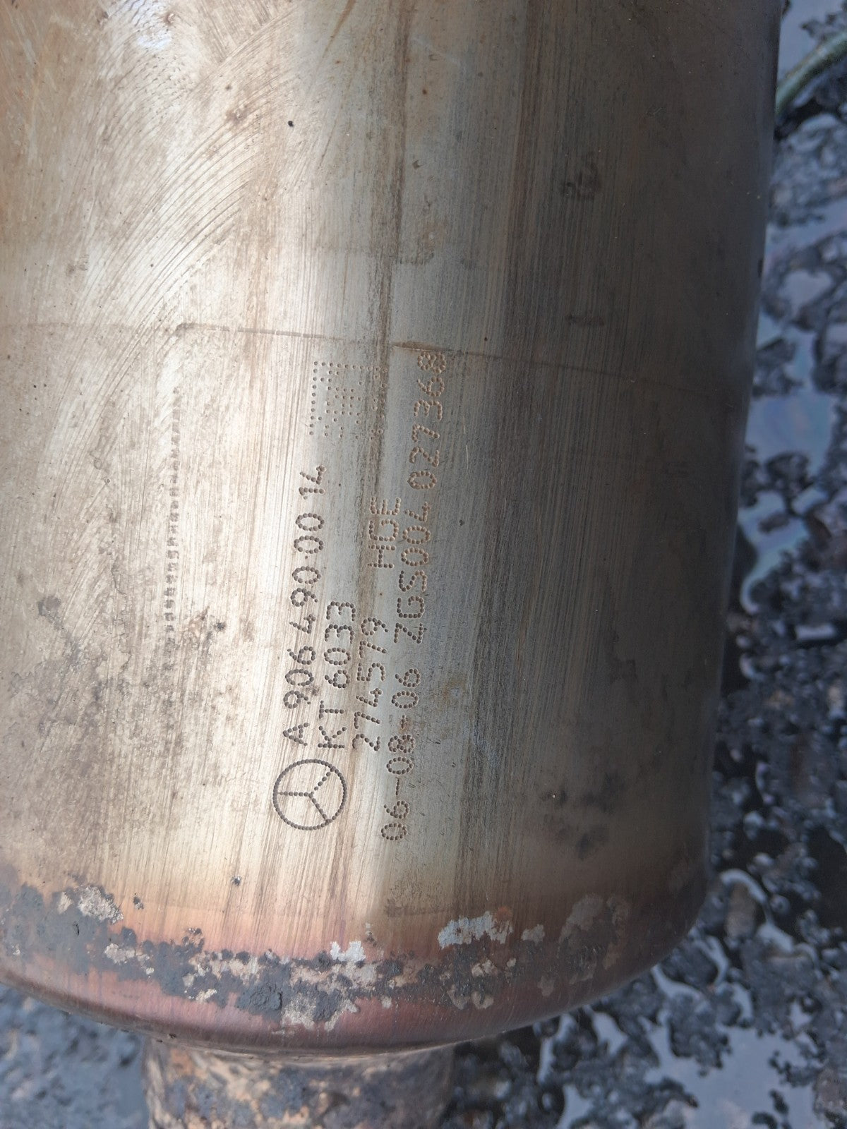 2016 MERCEDES BENZ SPRINTER W906 2.1 DIESEL CATALYST DPF A9064900014 A9064901801