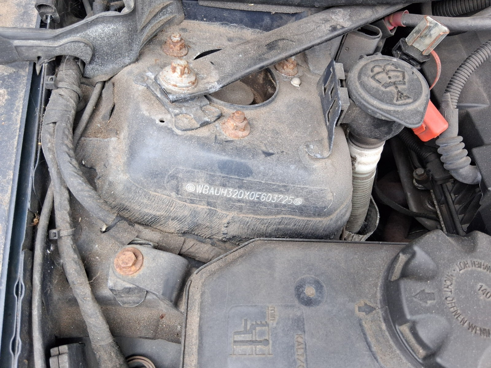 2011 BMW 1 SERIES COOLANT EXPANSION RESERVOIR BOTTLE TANK