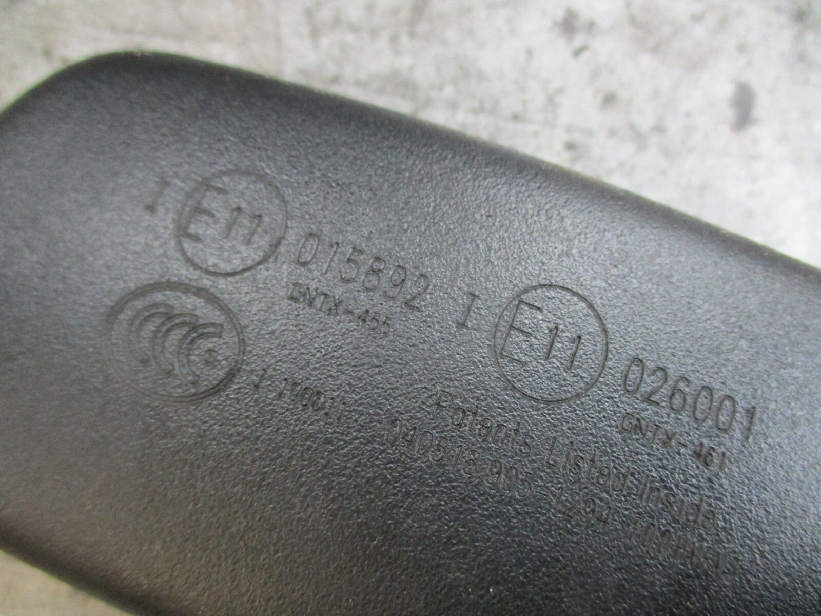 NISSAN QASHQAI J11 MK2 INTERIOR REAR VIEW MIRROR BLACK