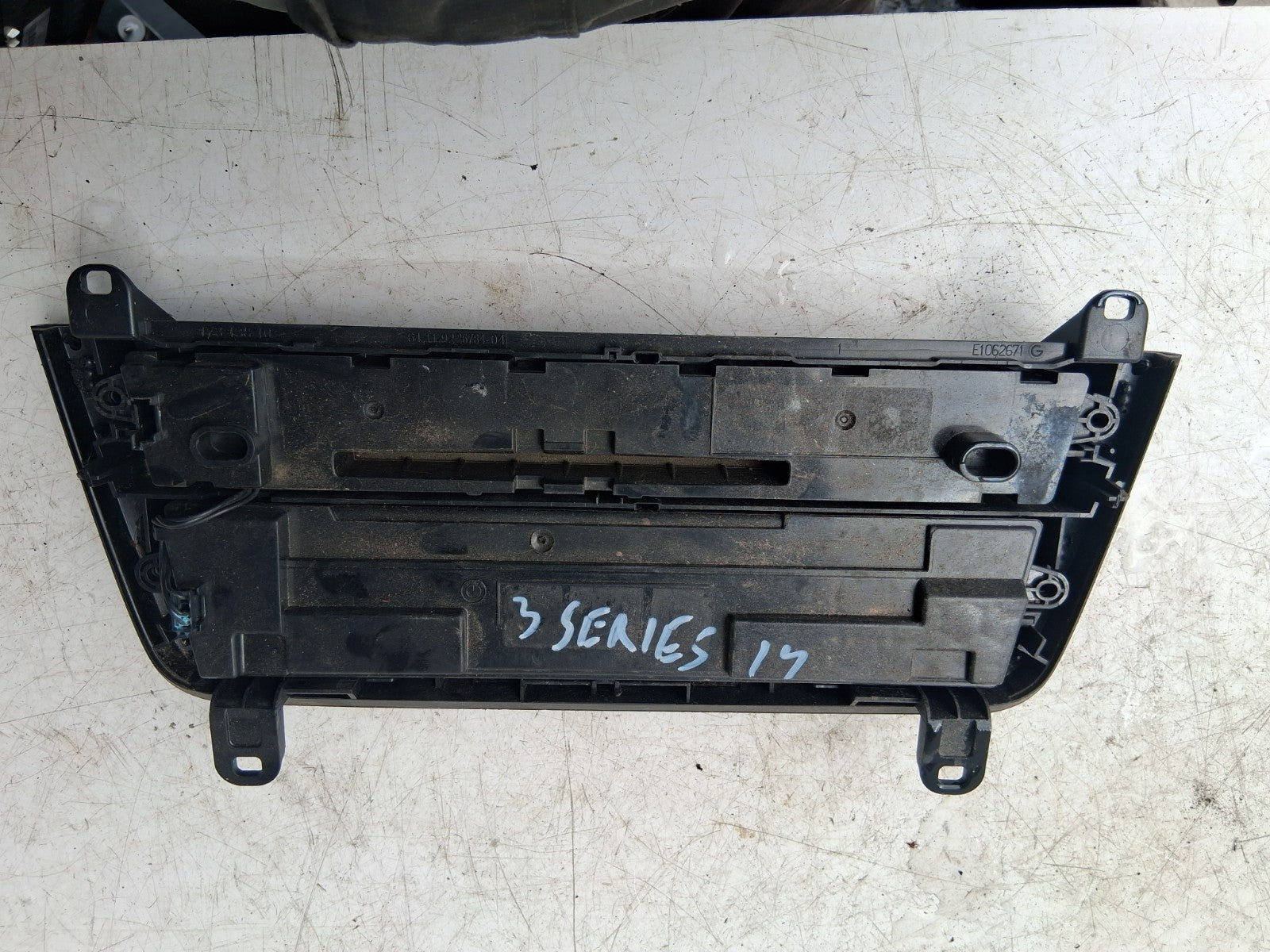 2014 BMW 3 SERIES F31 F30 HEATER CONTROL SWITCH PANEL