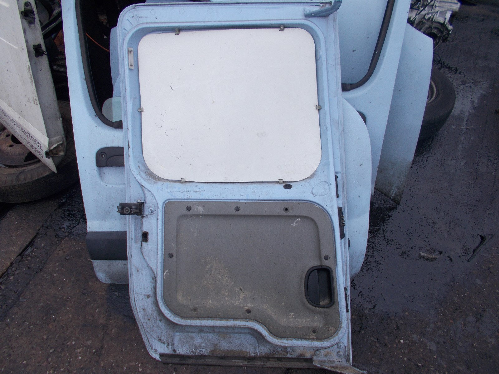 RENAULT KANGOO 2002 PANEL VAN REAR RIGHT DOOR REAR DRIVER SIDE BACK DOOR