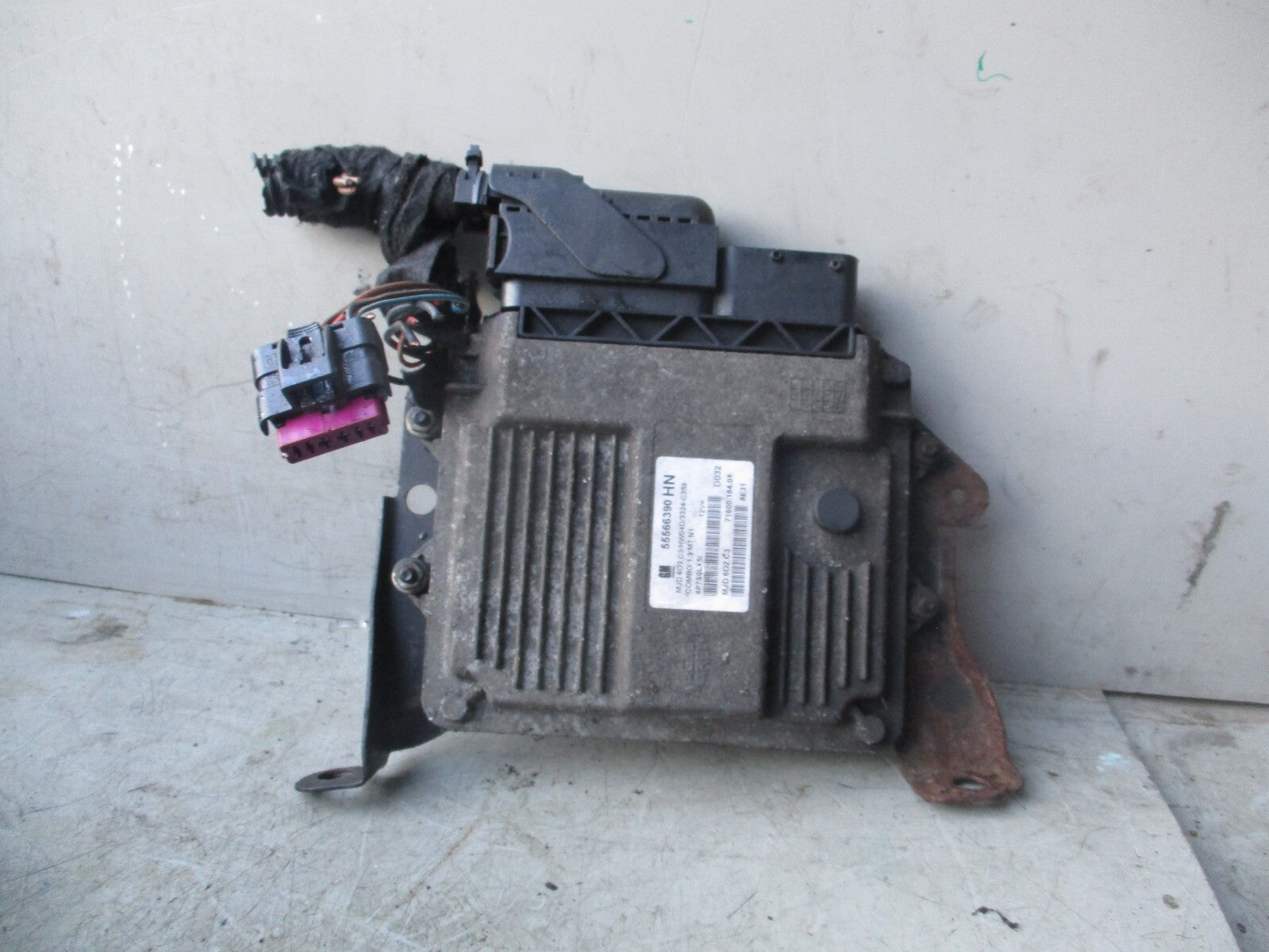 2007 VAUXHALL COMBO C 1.3 DIESEL ECU ENGINE CONTROL MODULE 55566390
