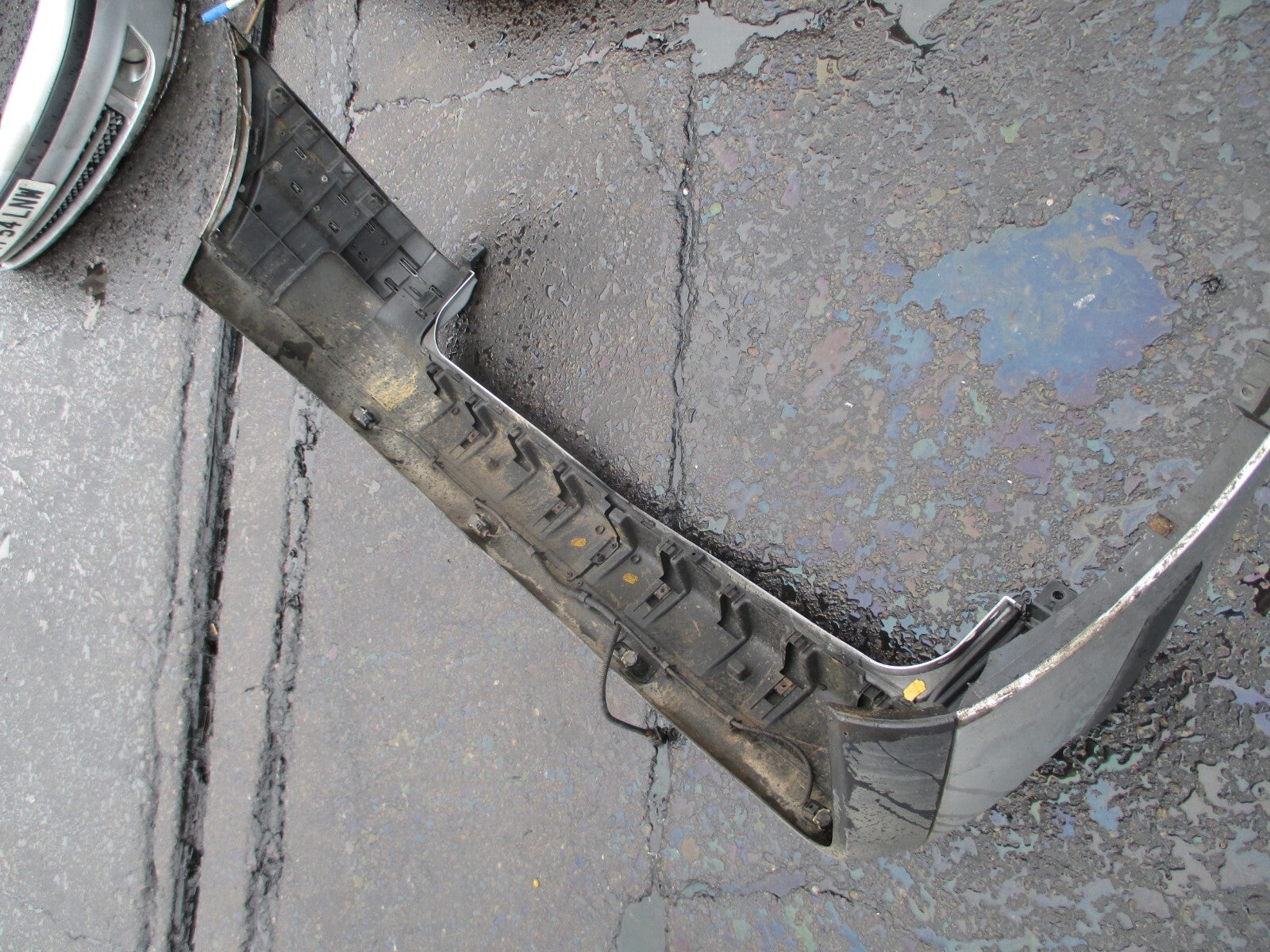 FORD GALAXY MK2 2004 REAR COMPLETE BUMPER GREY