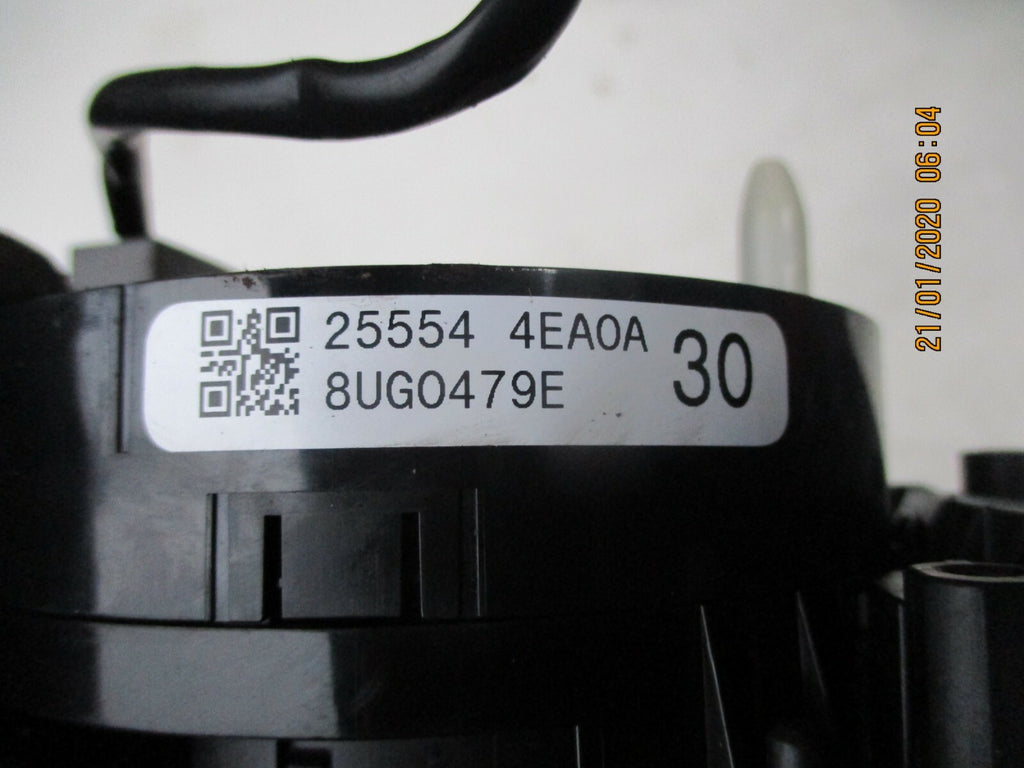 NISSAN QASHQAI J11 2018 INDICATOR WIPER CONTROL SWITCH STALK SQUIB 255544EA0A