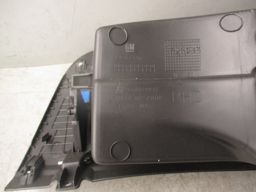 2019 VAUXHALL CORSA E DASHBOARD STORAGE GLOVE STORAGE BOX 13382336