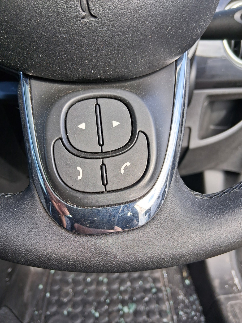2025 FIAT 500 MHEV MULTIFUNCTIONAL STEERING WHEEL WITHOUT AIR BAG BLACK
