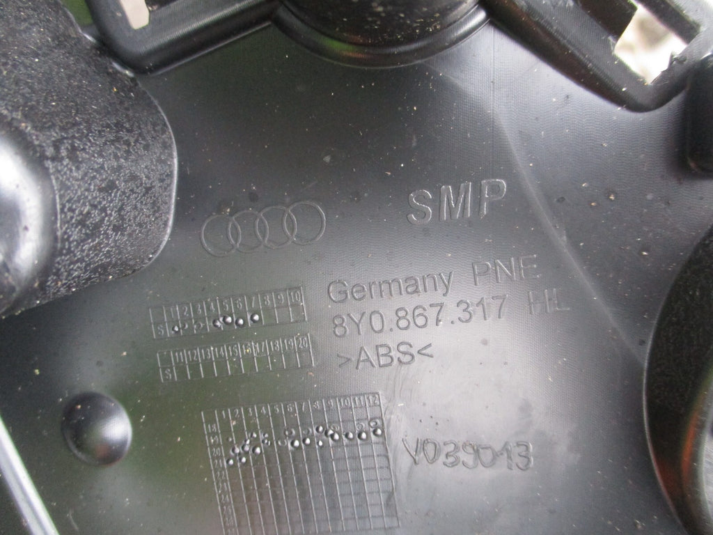 AUDI A3 8Y 2021 HATCHBACK NSR PASSENGER SIDE REAR DOORCARD PANEL 8Y0867317HL