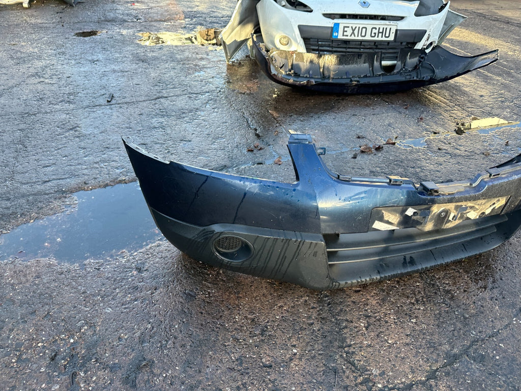 NISSAN QASHQAI J10 2009 PREFACELIFT FRONT COMPLETE BUMPER BLUE