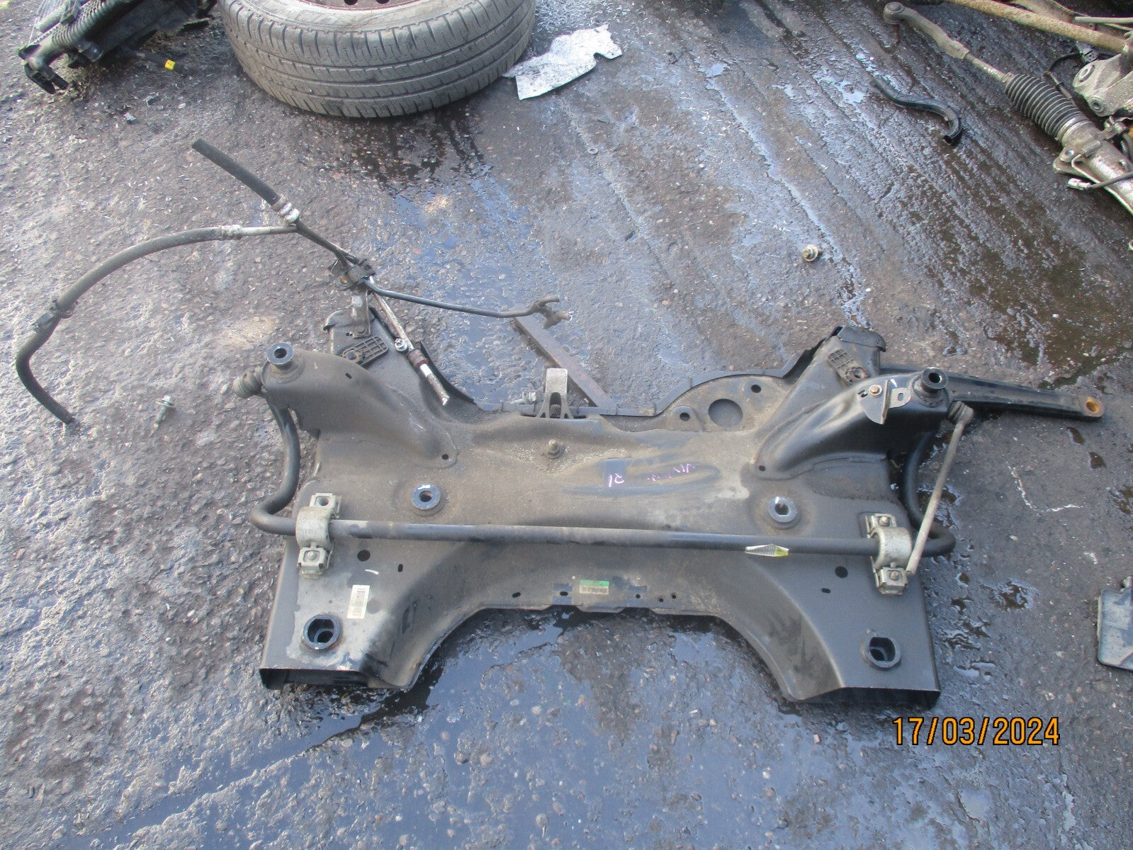 VAUXHALL VIVARO MK3 2021 1.5 DIESEL FRONT SUBFRAME OS DRIVER SIDE WISHBONE ROLL