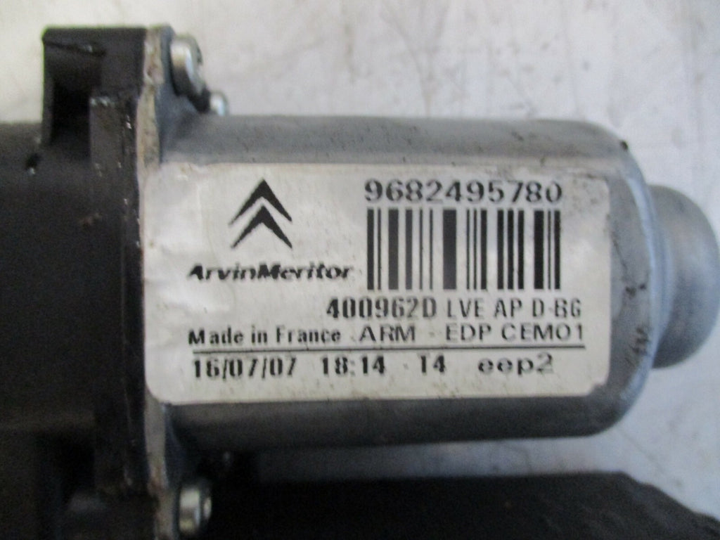 CITROEN C4 PICASSO 2008 OSF DRIVER SIDE FRONT WINDOW MOTOR ONLY 9682495780