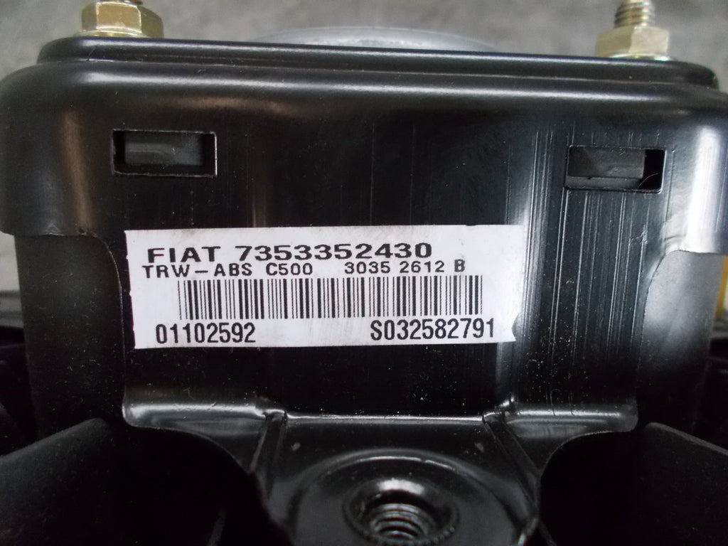 FIAT PUNTO 2006 STEERING WHEEL AIRBAG 30004481 7353352430