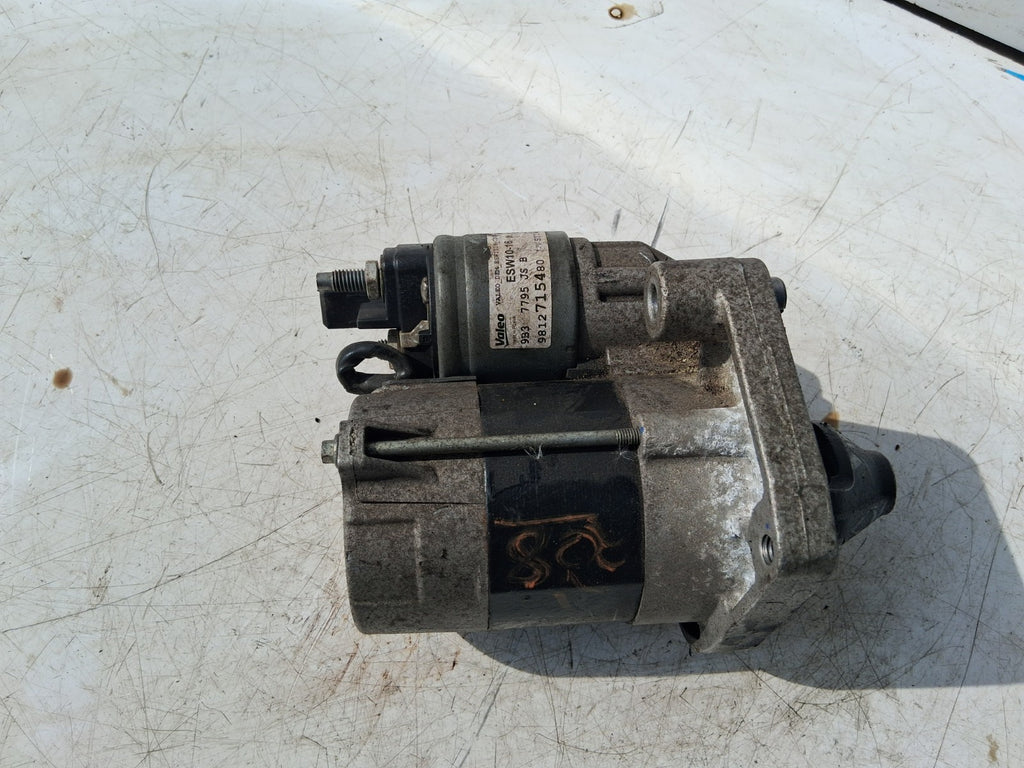 2021 PEUGEOT 208 1.2 PETROL STARTER MOTOR 9812715480