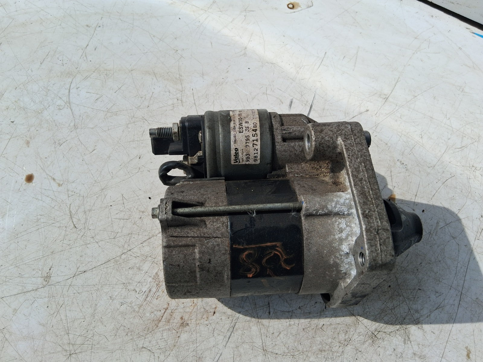 2021 PEUGEOT 208 1.2 PETROL STARTER MOTOR 9812715480