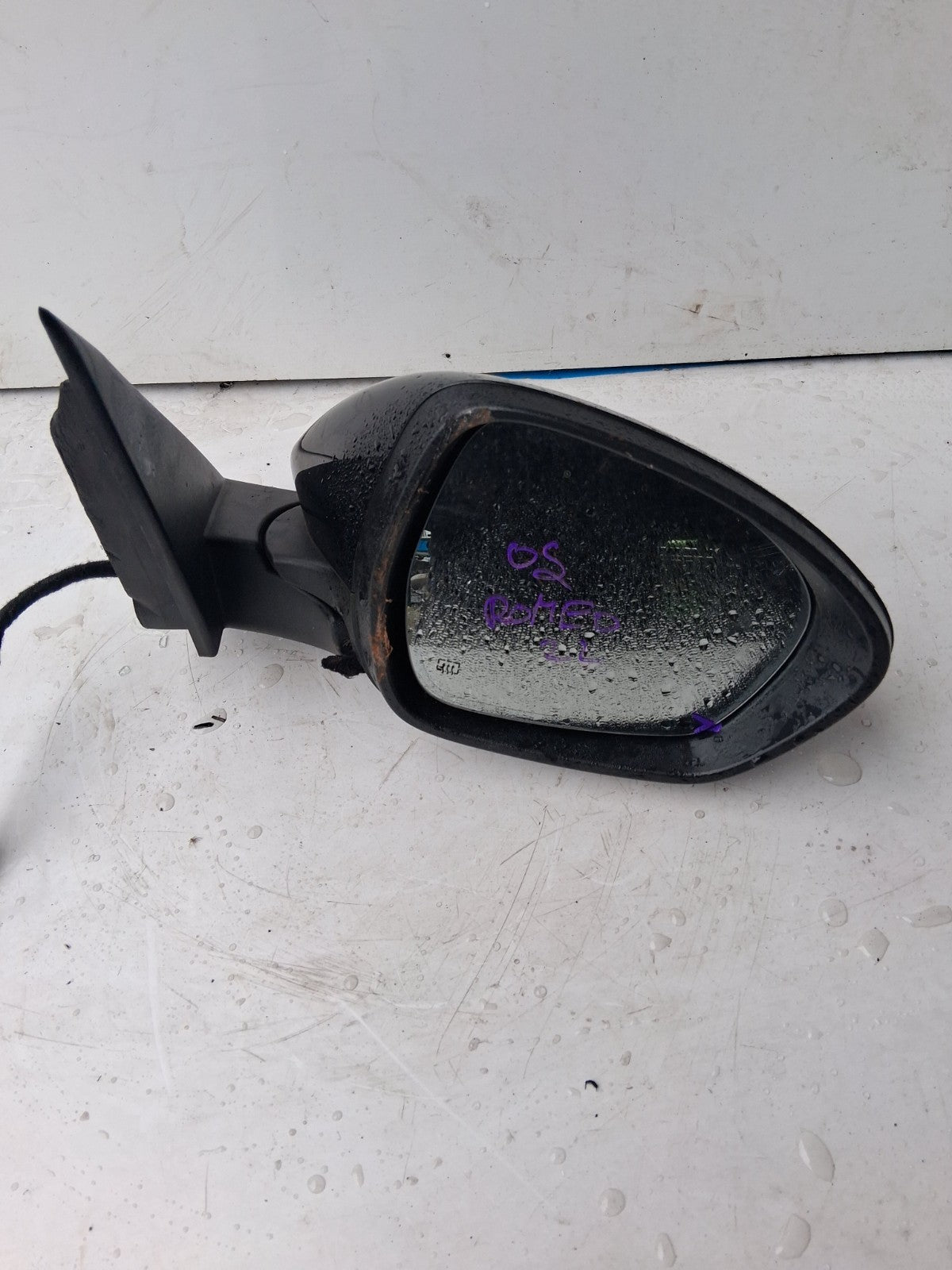 2022 ALFA ROMEO STELVIO 949 OSF DRIVER SIDE POWER FOLD WING MIRROR A078311