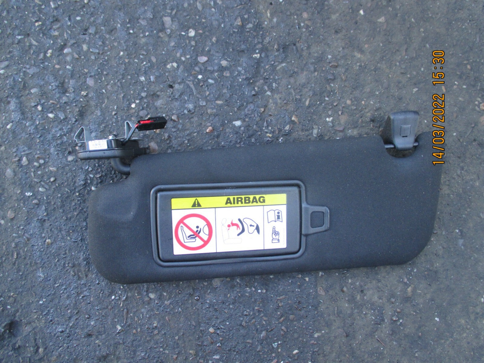 JAGUAR XE 2019 NS PASSENGER SIDE SUN VISOR