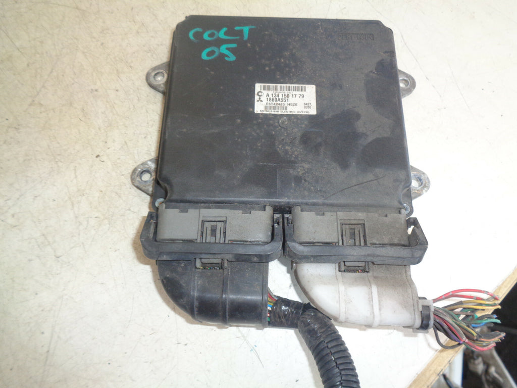 MITSUBISHI COLT MK6 2005 ENGINE CONTROL MODULE UNIT A1341501779