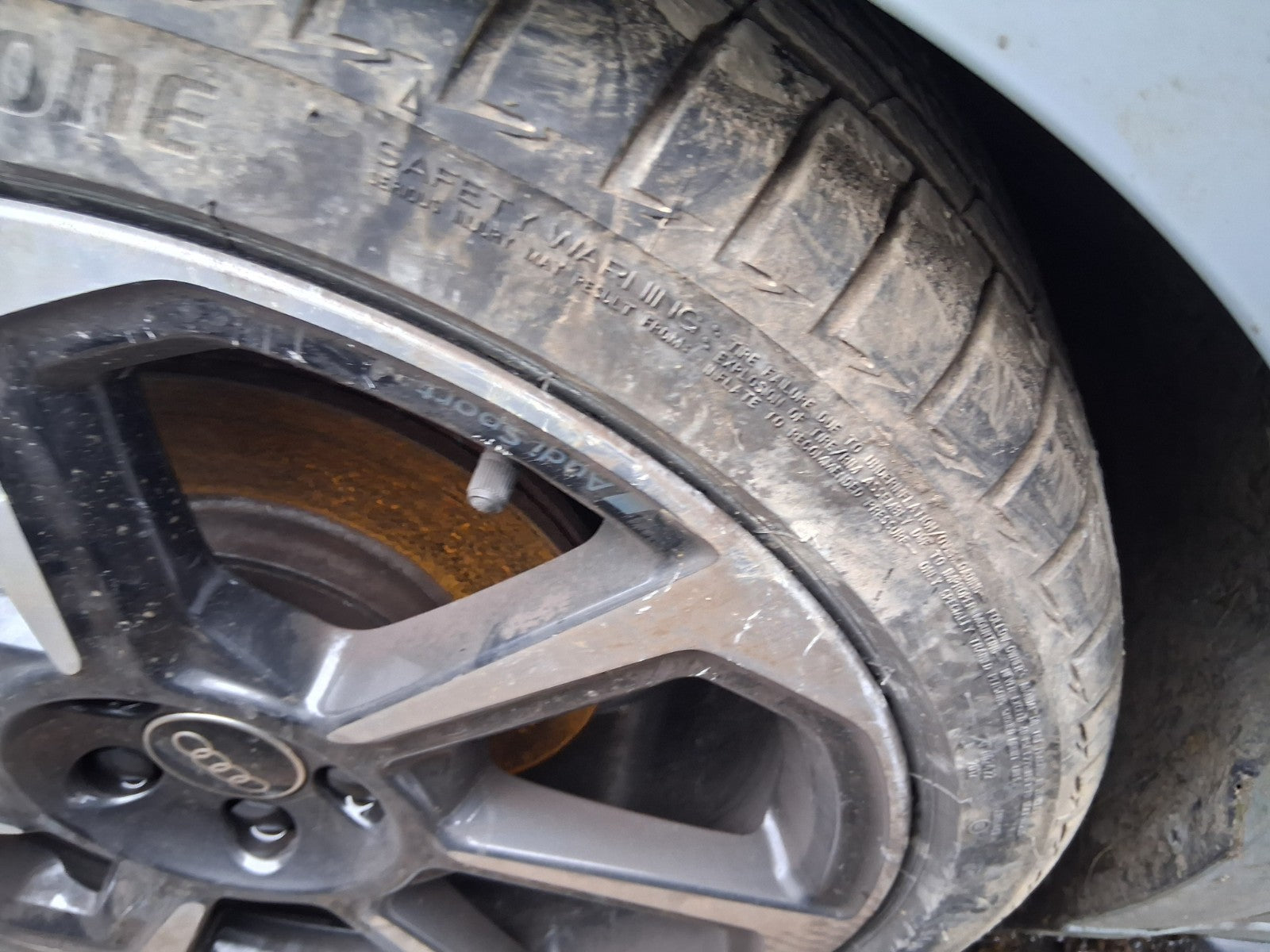 2025 AUDI A1 S LINE MK2 GB 18 INCH ALLOY WHEEL WITH TYRE 215/40R18