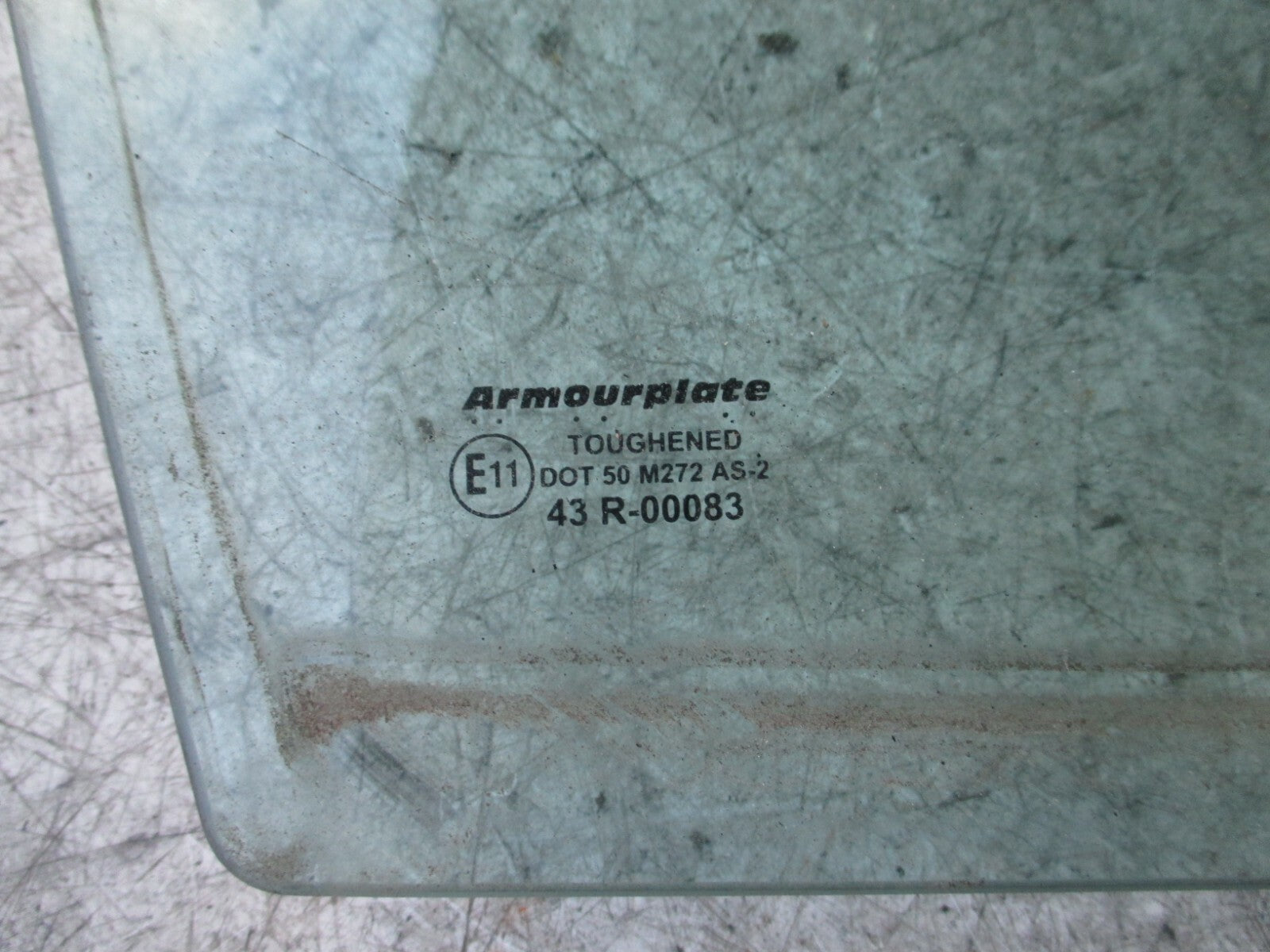 MAZDA 6 2009 MK2 OSF FRONT DRIVER SIDE WINDOW GLASS