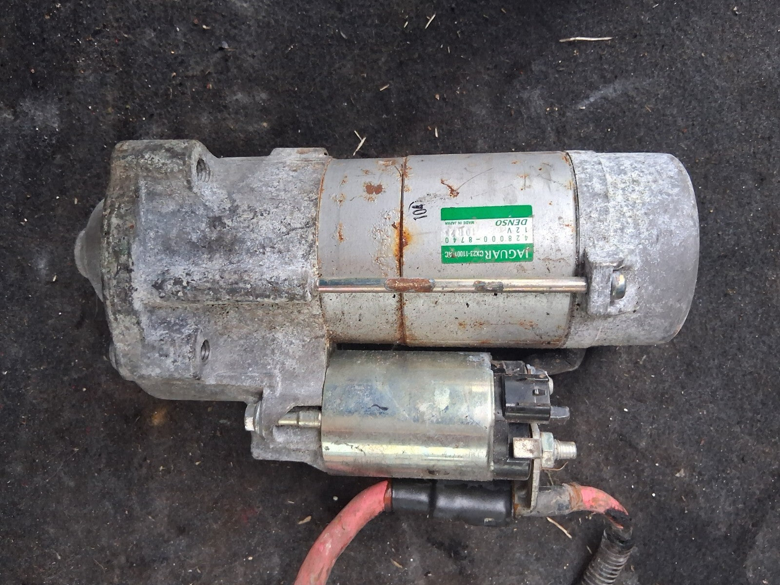 JAGUAR XF X250 2015 2.2 DIESEL STARTER MOTOR 4280008740