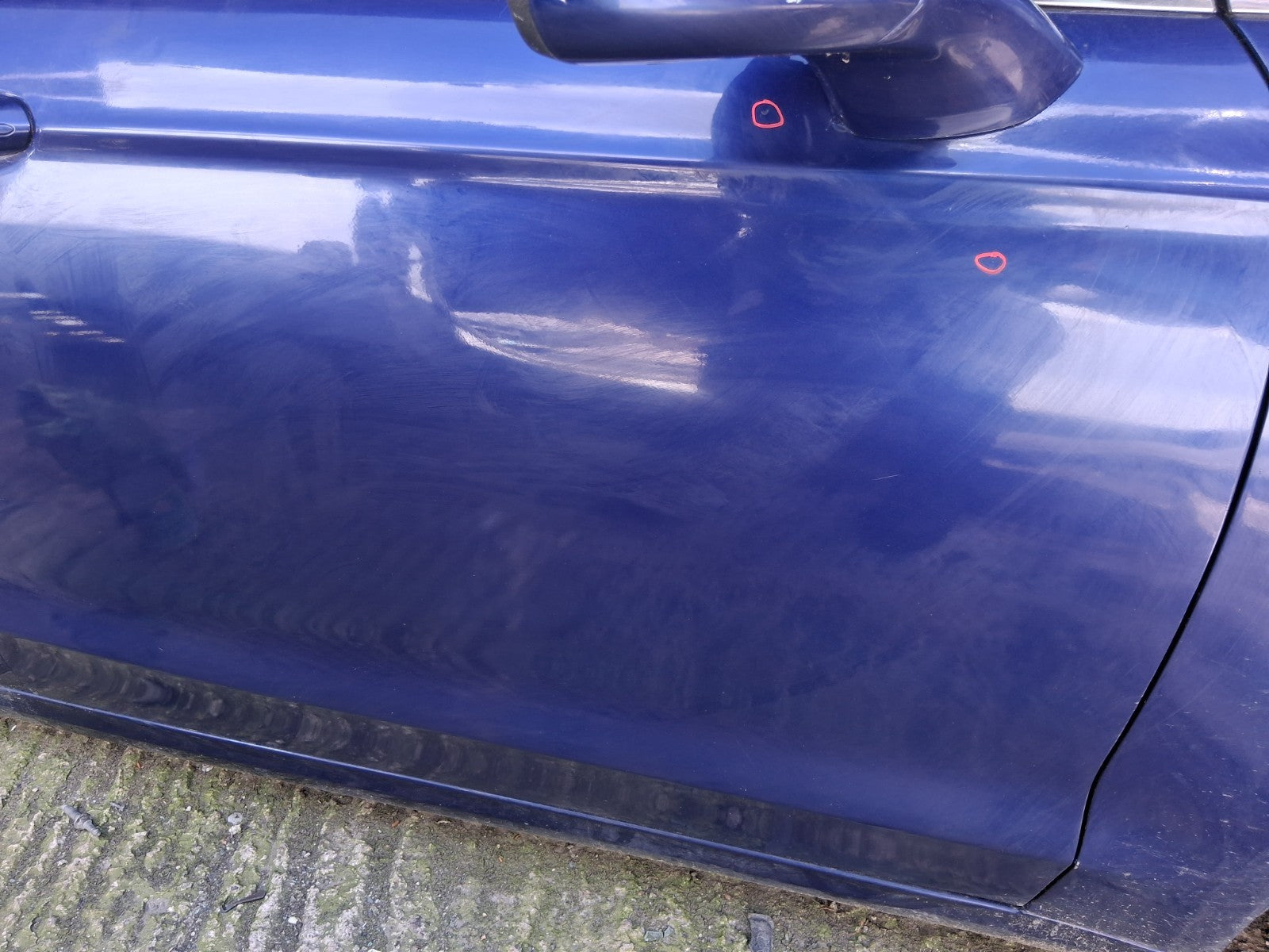 2016 FORD MONDEO MK5 HATCHBACK OSF DRIVER SIDE FRONT BARE DOOR WEDGEWOOD BLUE LD