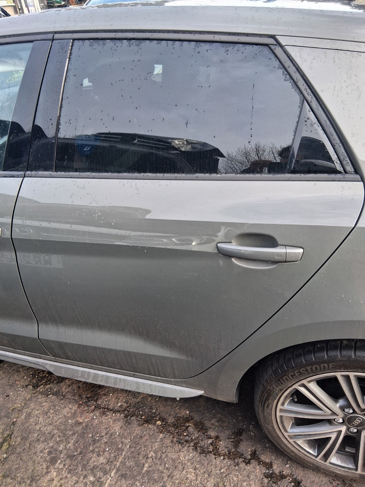 2024 AUDI A1 S LINE MK2 GB NSR PASSENGER SIDE REAR BARE DOOR CHRONOS GREY LX7G