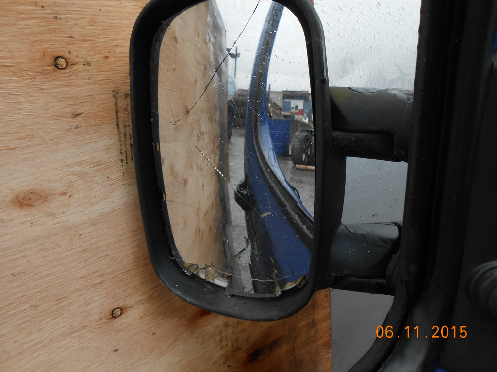 FIAT DOBLO MPV 2004 NSF PASSENGER SIDE FRONT BARE DOOR WITH HANDLE WING MIRROR
