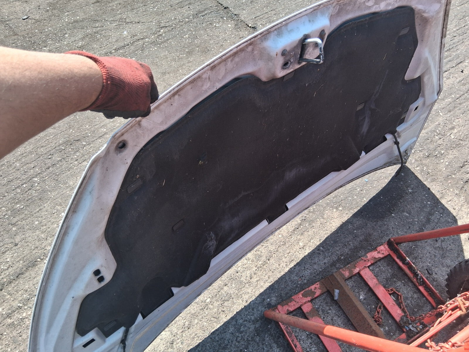 2013 FORD S MAX MK1 FRONT BONNET HOOD PANEL WHITE