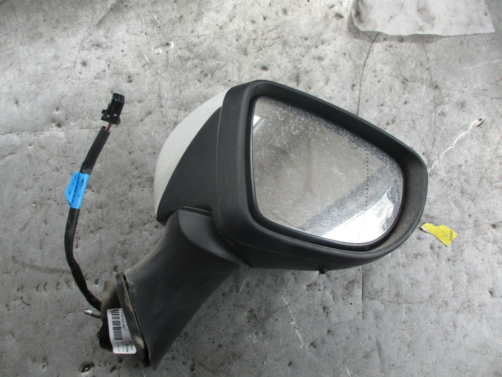 RENAULT CLIO X98 MK4 DRIVER OFF SIDE WING MIRROR 963016273R FROZEN WHITE