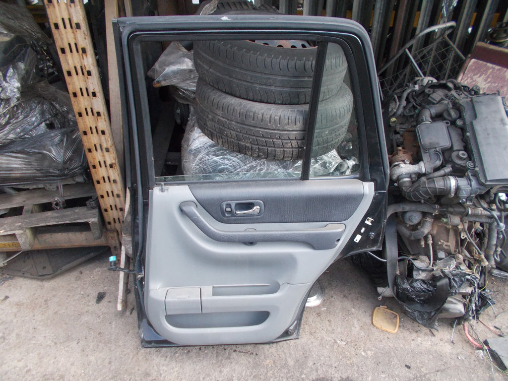 HONDA CRV CR-V MK1 2001 OFF SIDE REAR DOOR DRIVER SIDE REAR DOOR BLACK