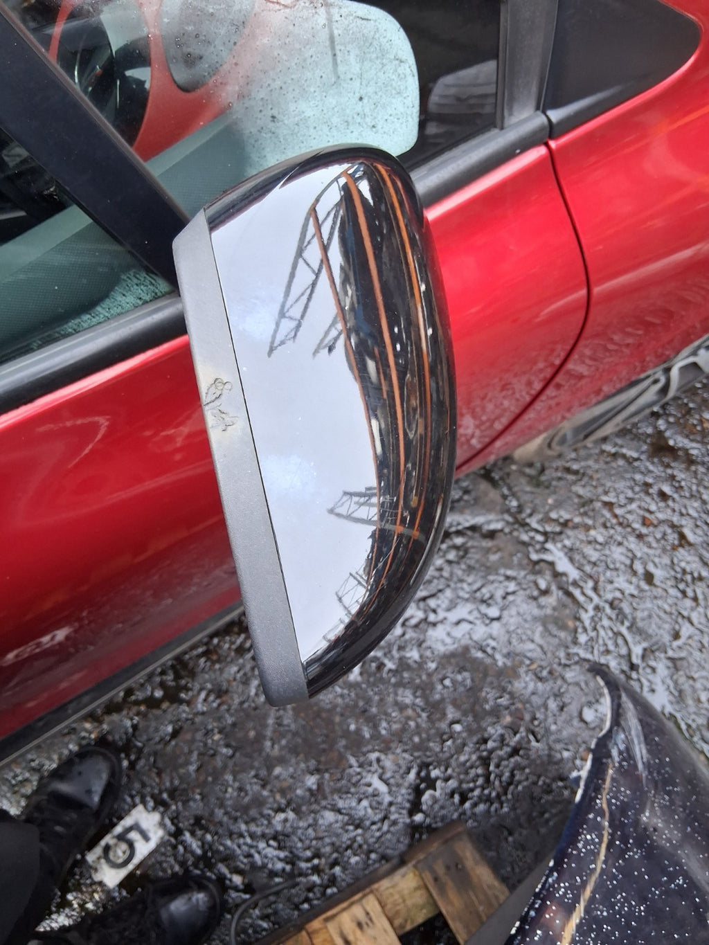 2013 RENAULT CLIO X98 MK4 OSF DRIVER SIDE FRONT RIGHT ELECTRIC WING MIRROR