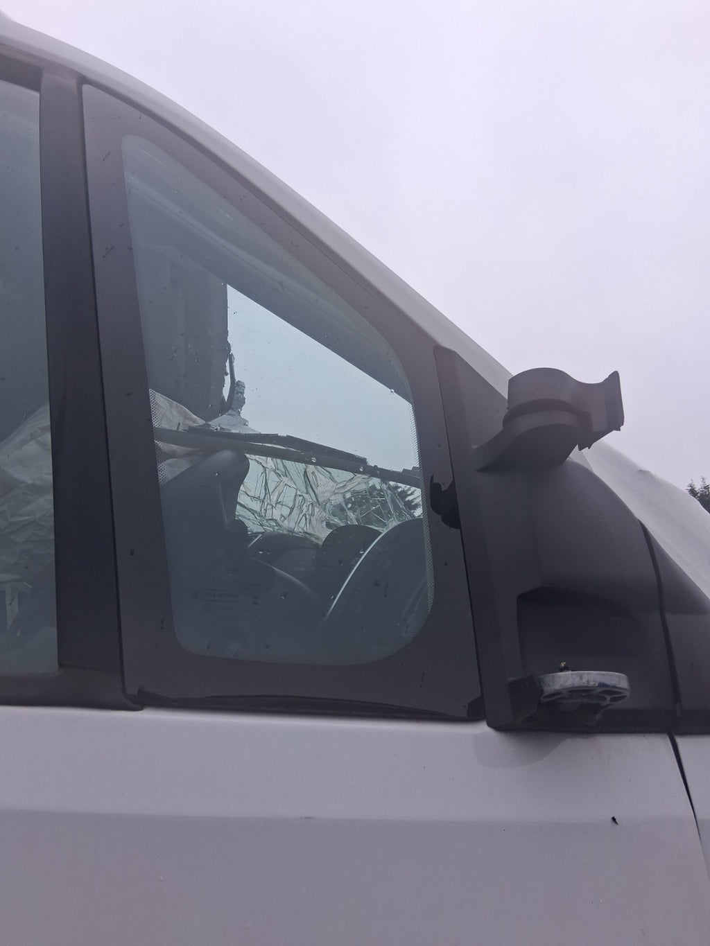 2025 FIAT DUCATO MK3 HIGH ROOF OSF DRIVER SIDE FRONT RIGHT DOOR QUARTER GLASS