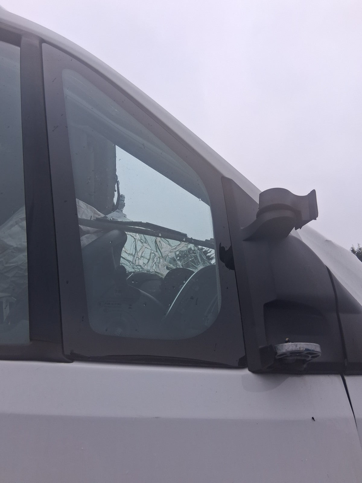 2025 FIAT DUCATO MK3 HIGH ROOF OSF DRIVER SIDE FRONT RIGHT DOOR QUARTER GLASS