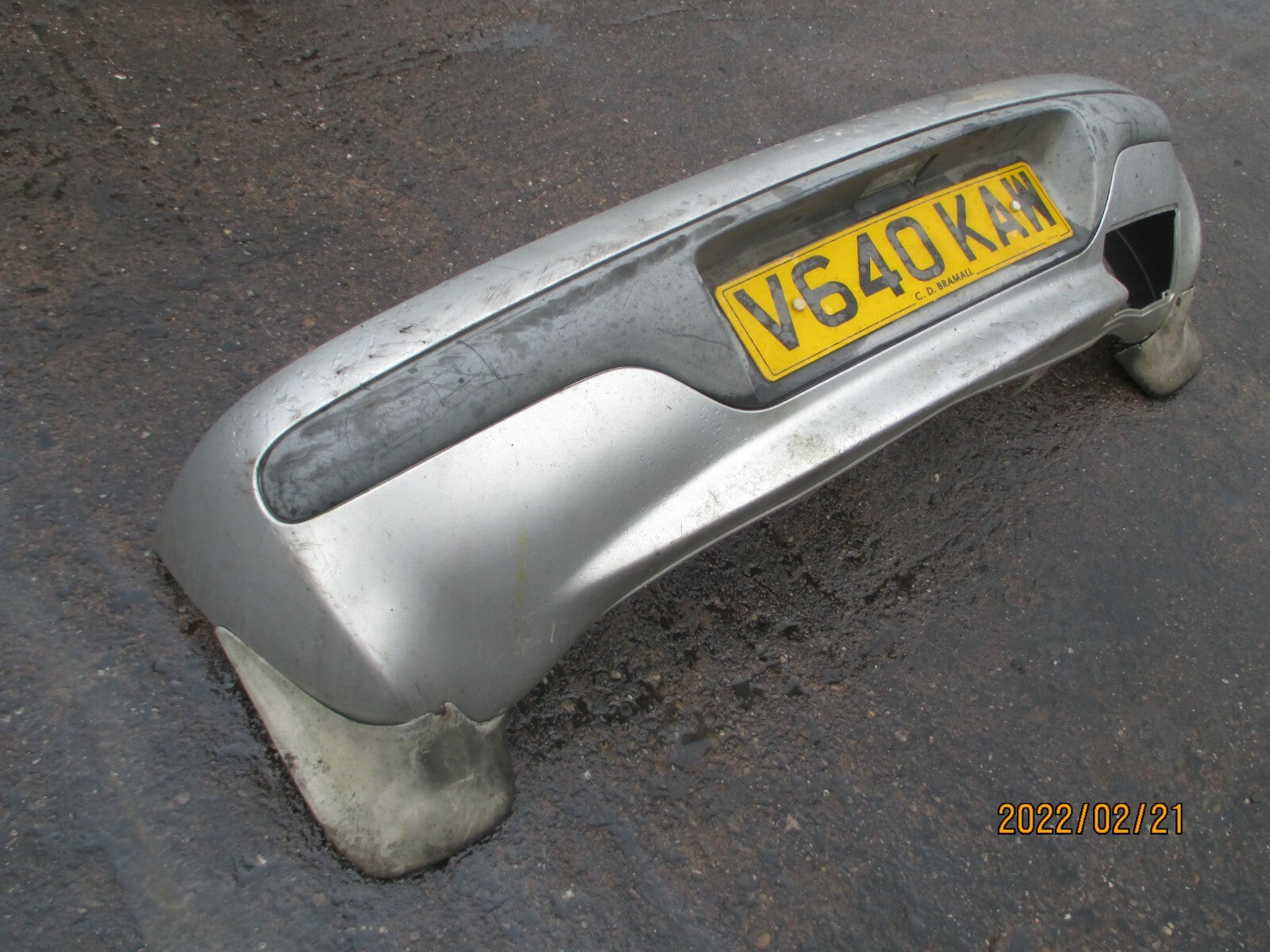 VAUXHALL TIGRA A MK1 1999 REAR BUMPER SILVER