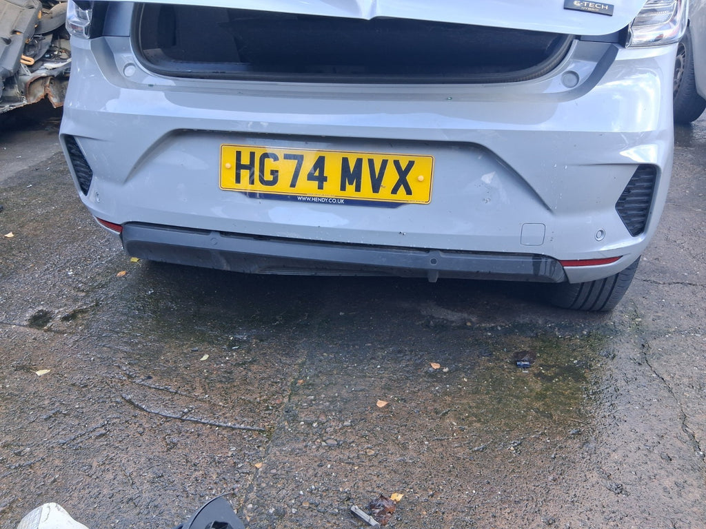 2024 RENAULT CLIO FACELIFT MK5 COMPLETE REAR BUMPER WITH PDC SENSORS GREY