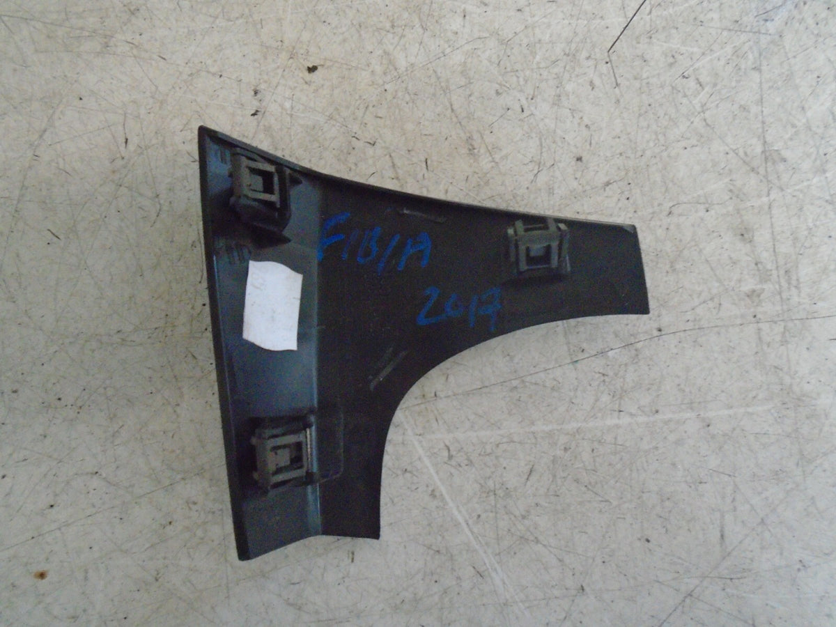 SKODA FABIA 2017 MK3 RIGHT DASHBOARD TRIM PANEL 6V2858417