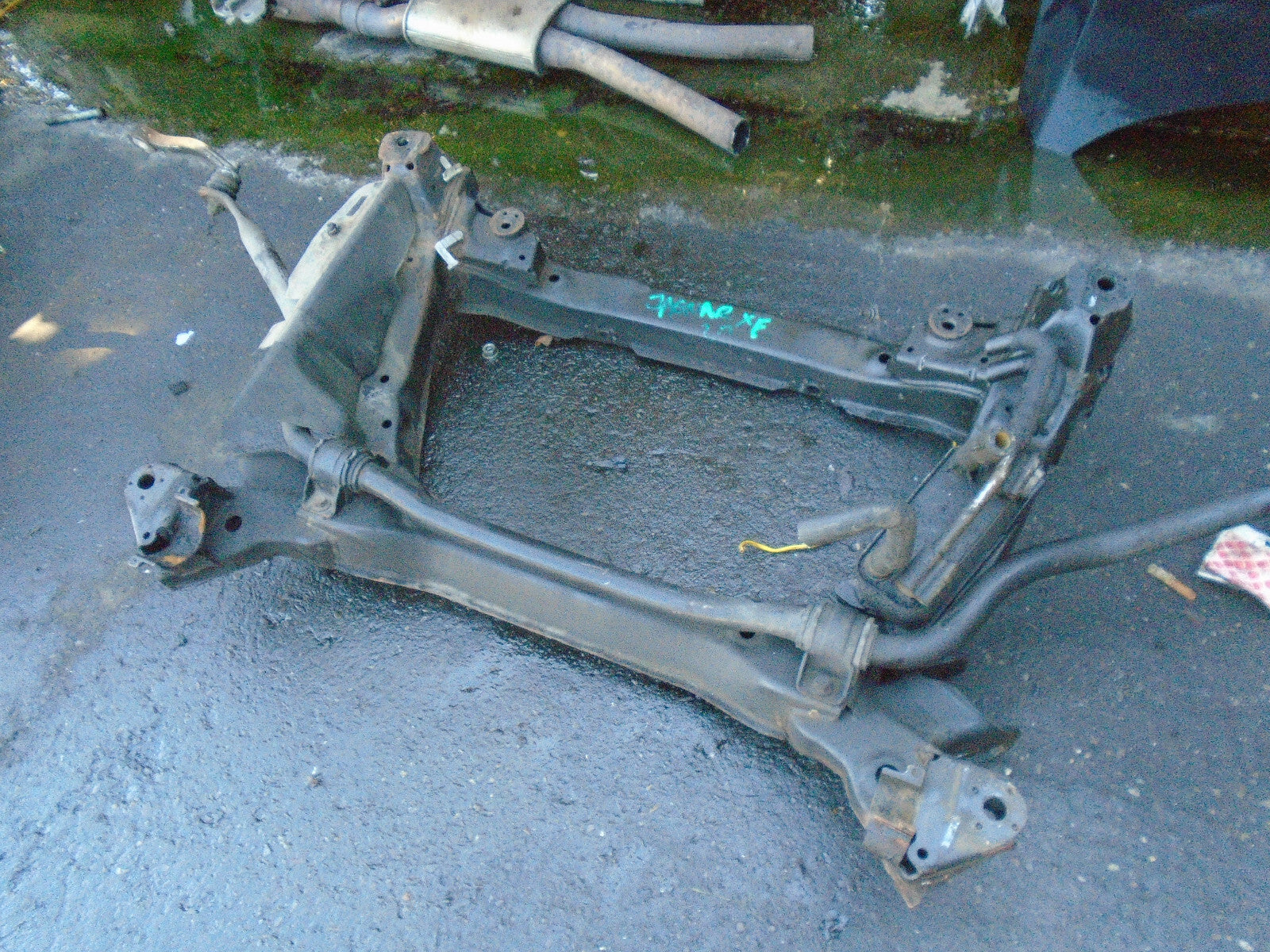 JAGUAR XF 2008 2.7 FRONT SUBFRAME & ANTI ROLL SWAY BAR