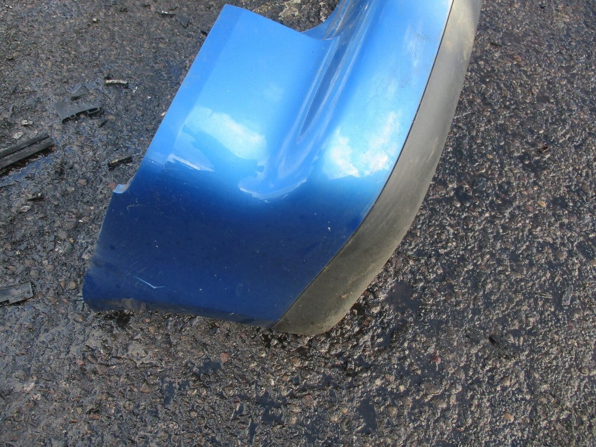 VW VOLKSWAGEN TOURAN 1T REAR BUMPER COMPLETE BLUE 1T0807417