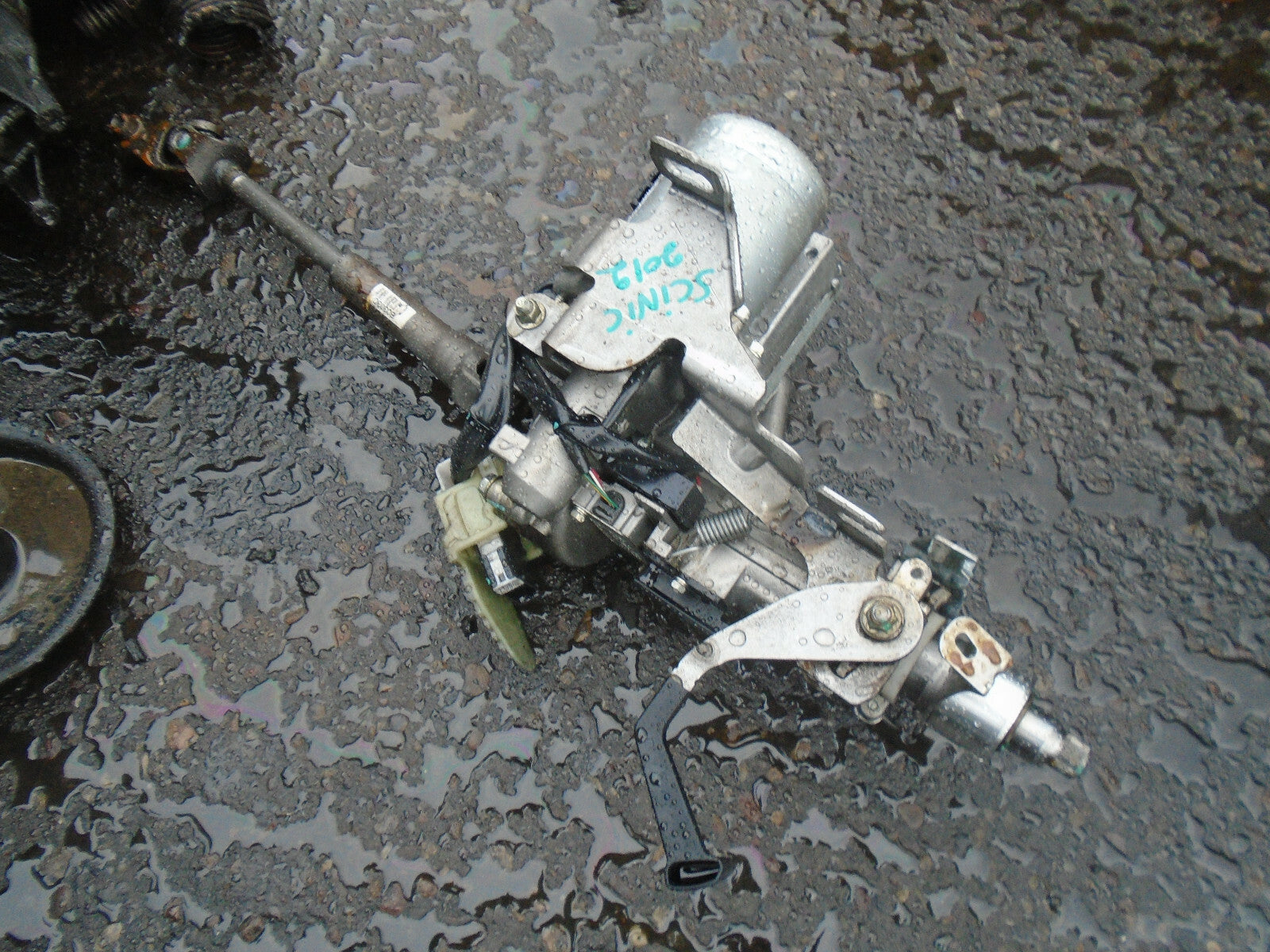RENAULT SCENIC MK3 2012 1.5 DIESEL POWER STEERING COLUMN 488105618R