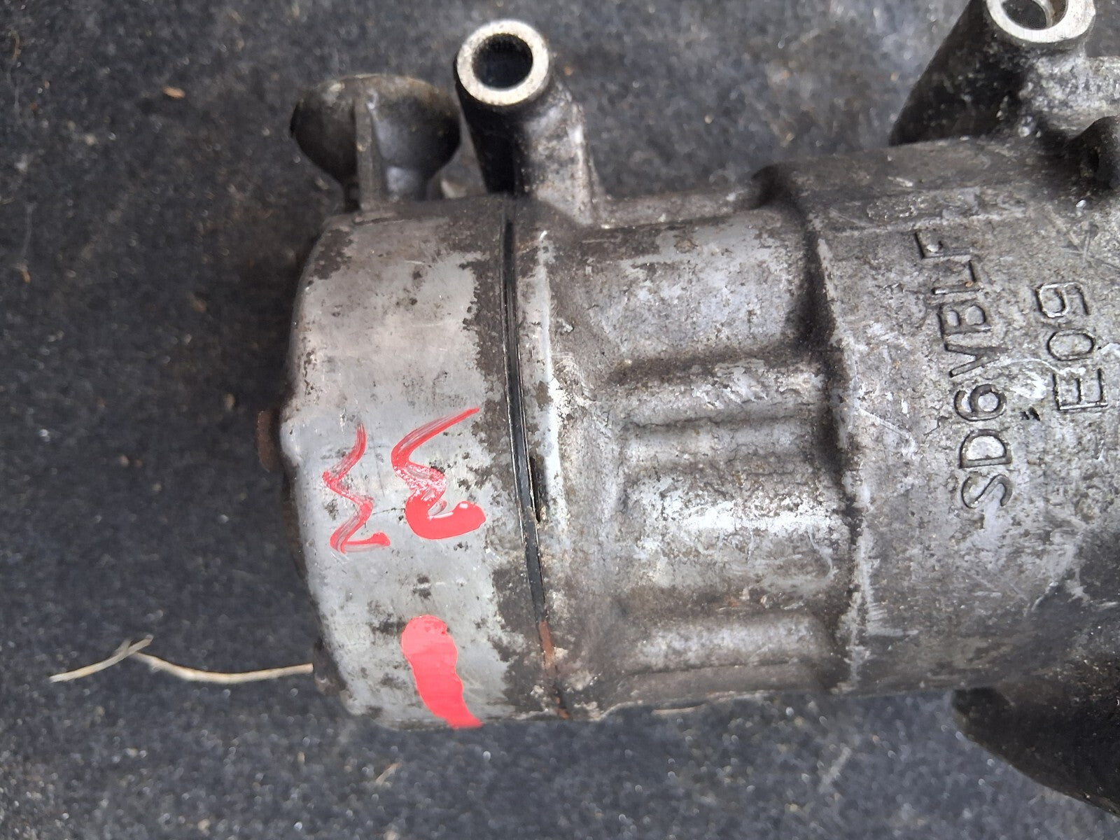 PEUGEOT 307 2006 1.6 DIESEL AIR CONDITIONING COMPRESSOR PUMP SD6V12