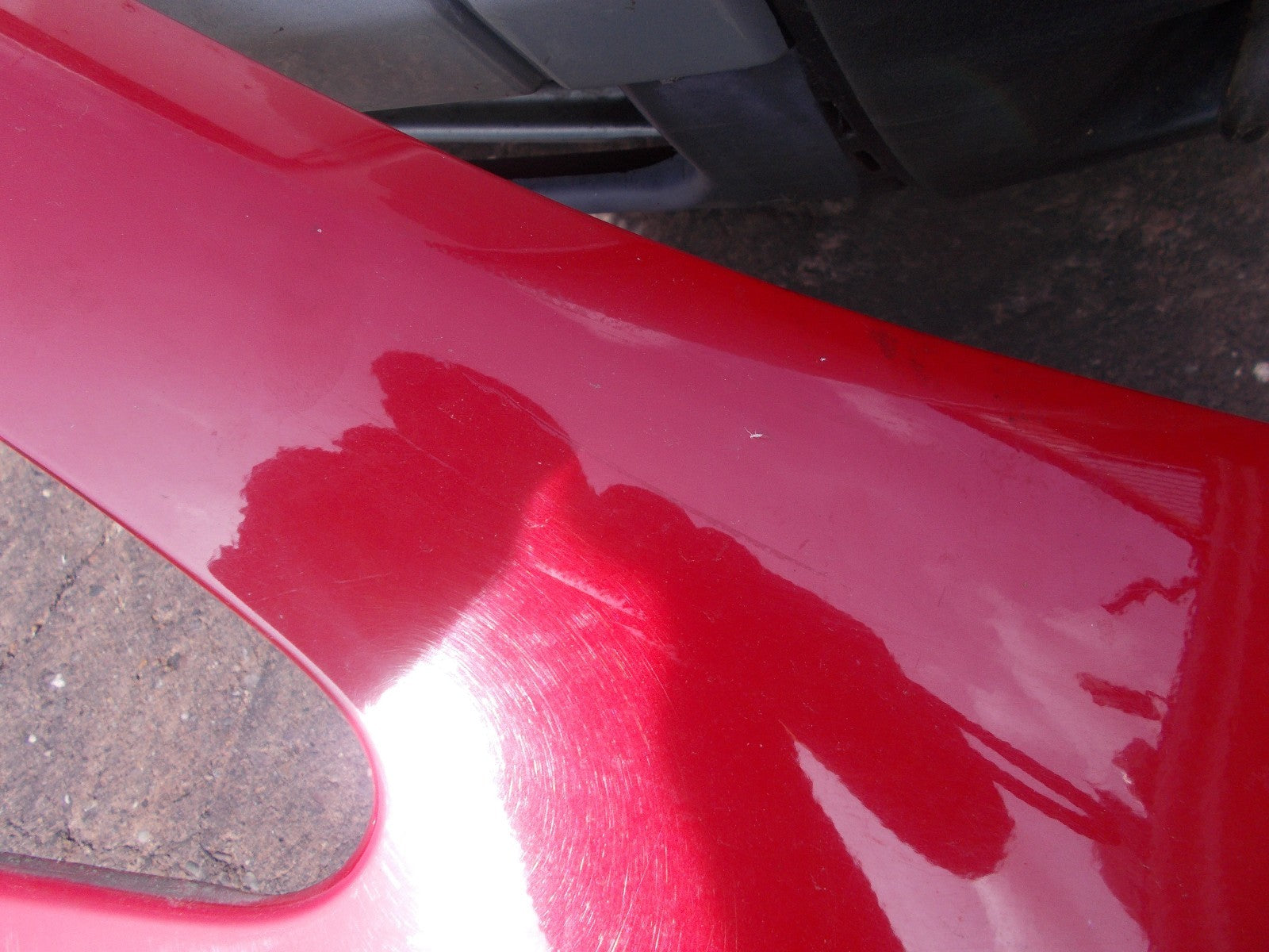 HONDA CIVIC MK8 06-11 OS DRIVER SIDE FRONT WING RED R81