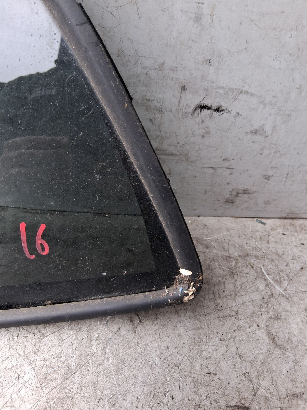 SUZUKI SWIFT MK3 2016 OSR DRIVER SIDE REAR RIGHT QUARTER WINDOW GLASS