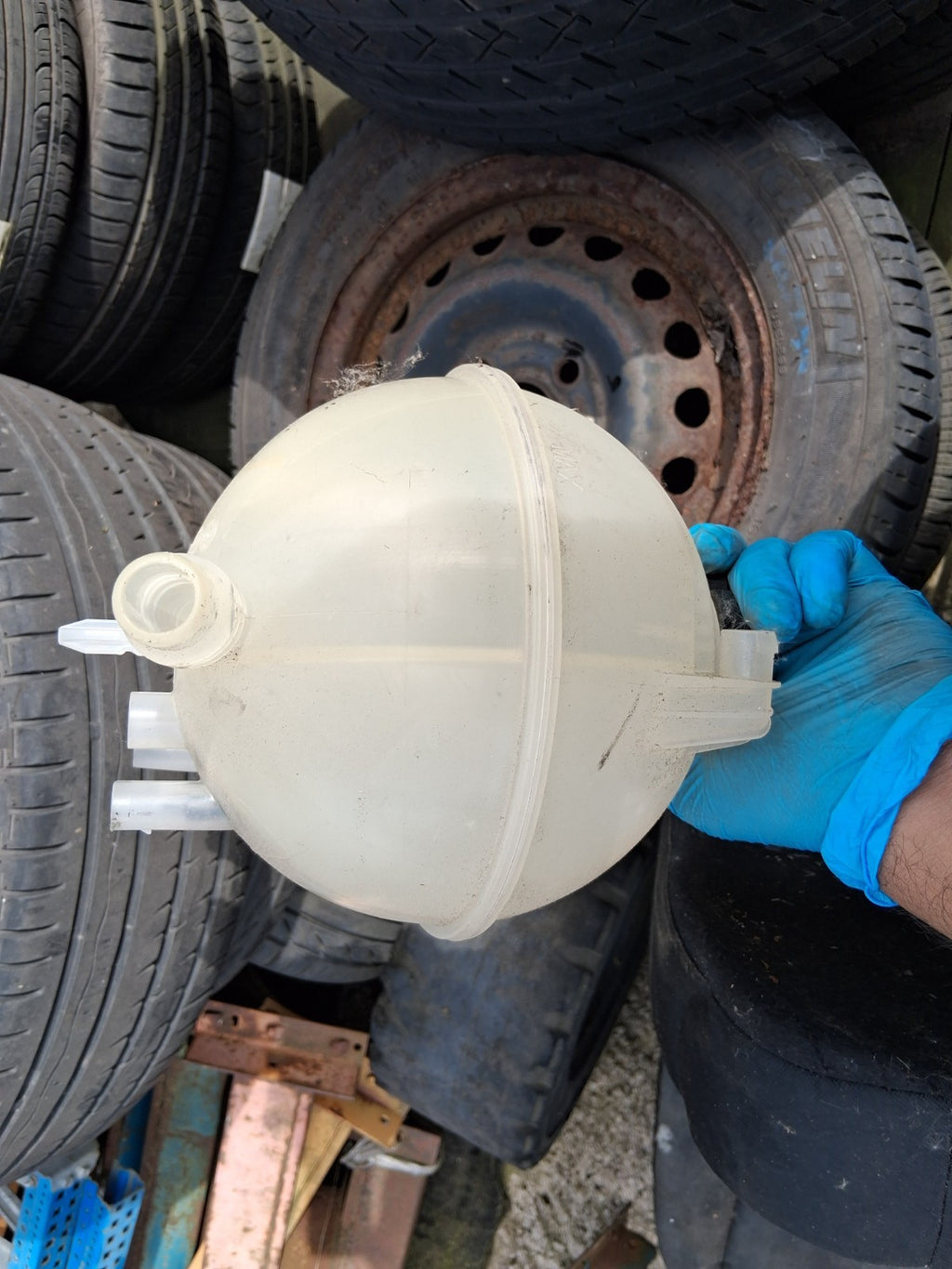 2020 MERCEDES SPRINTER W907 COOLANT WATER EXPANSION TANK RESERVOIR A9105010400